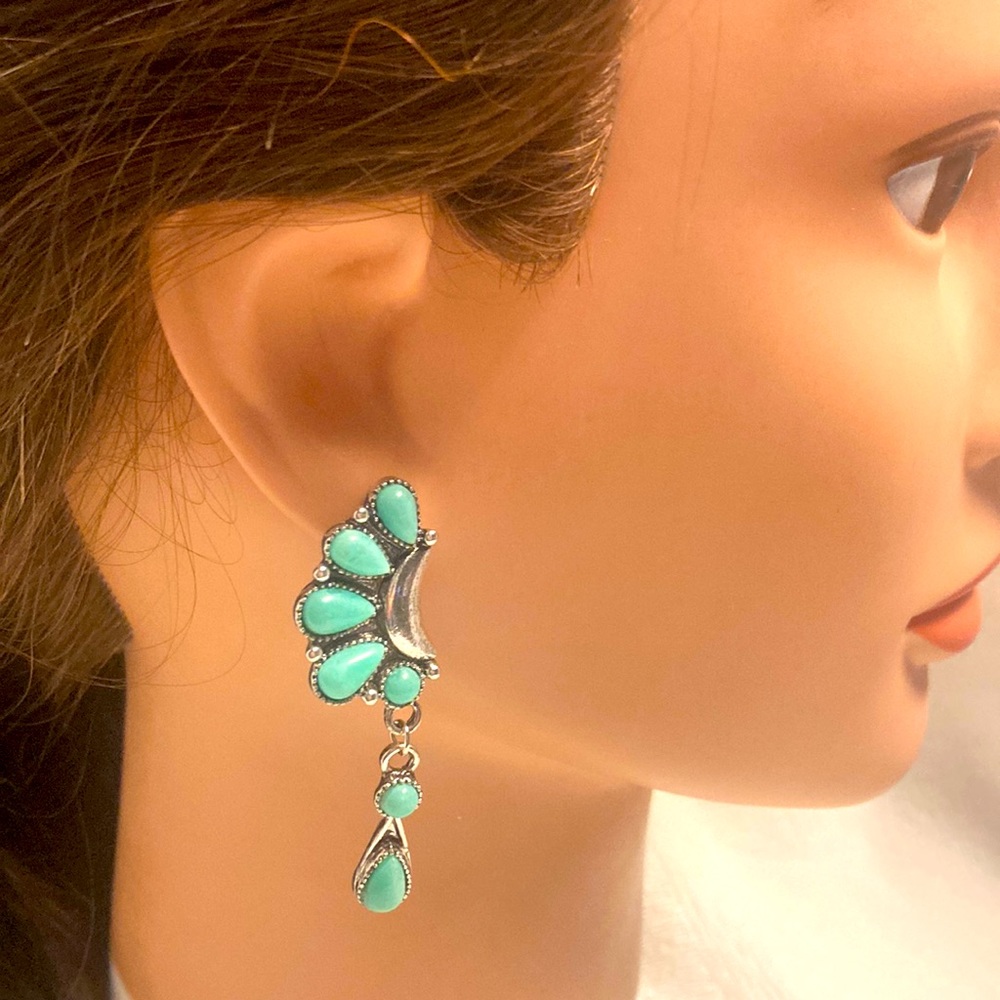 Southwest Zuni Earrings